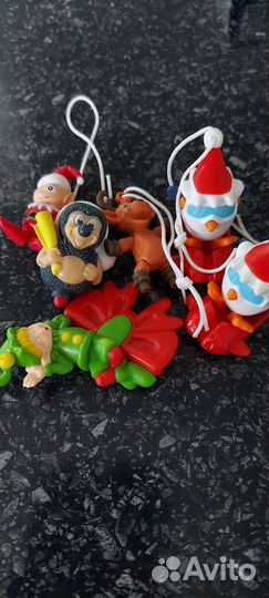 Kinder surprise смурфики и новогодние