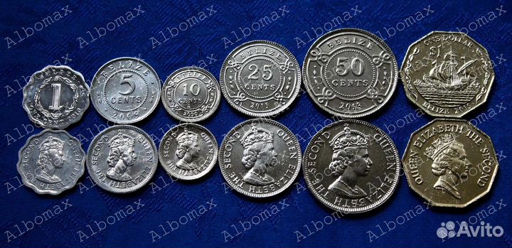 Наборы монет Америки -Канада,Перу,Чили,Багамы
