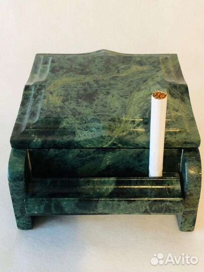 Шкатулка СССР змеевик