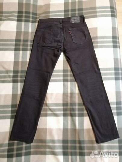 Джинсы Levis 511 Черные W29 L32