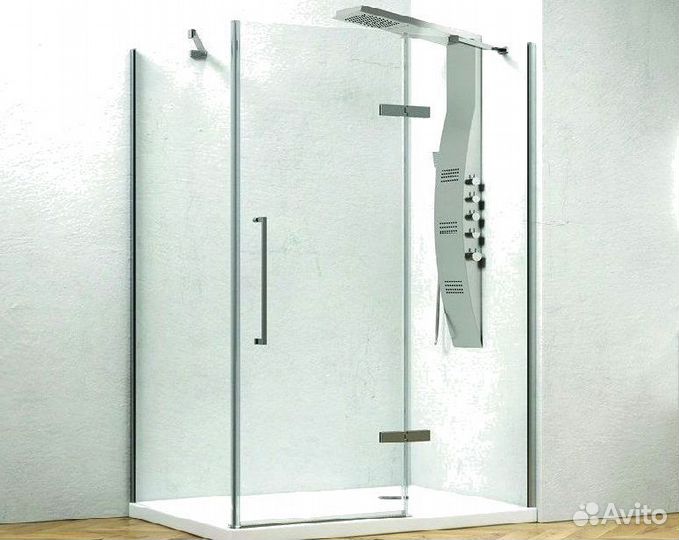 Кабина из стекла