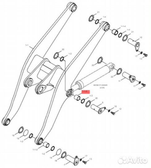 Втулка 61Z1-10100