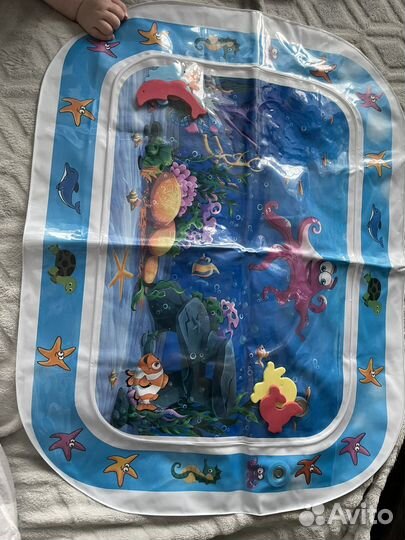 Детский водный коврик и круг для купания