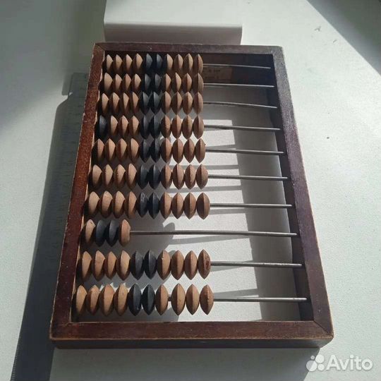 СССР счёты, присутствует бирка