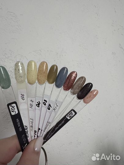 Гель лаки для маникюра набор