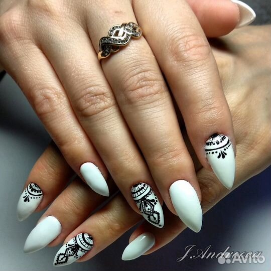 Наращивание ногтей. Покрытие гель-лаком