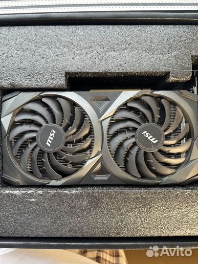 Видеокарта rtx 3070 msi ventus 2x 8gb