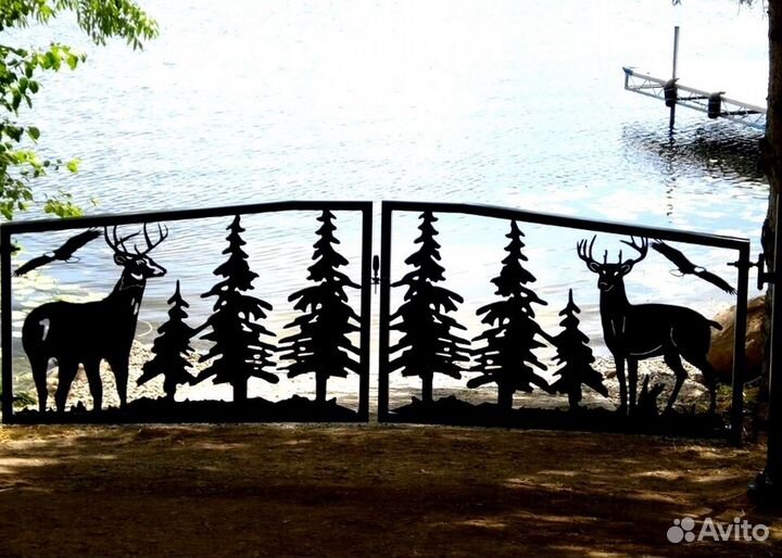 Ограждения металлические