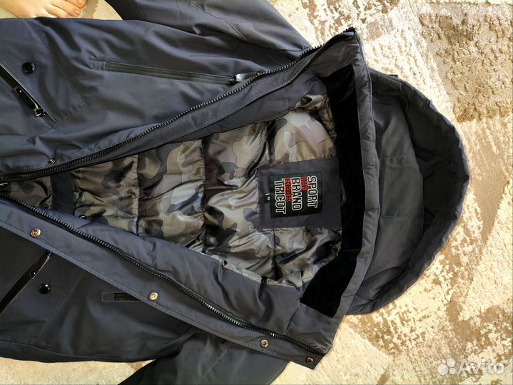 Пуховик зимний мужской