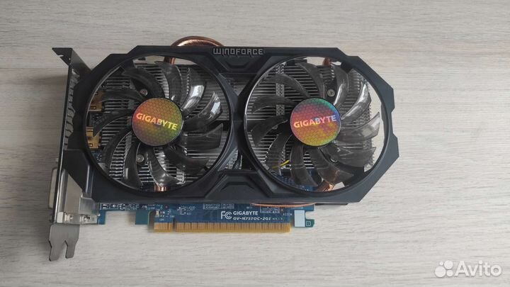 Видеокарта Gigabyte GTX 750 Ti WF