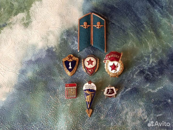 Комплект знаков вдв СССР