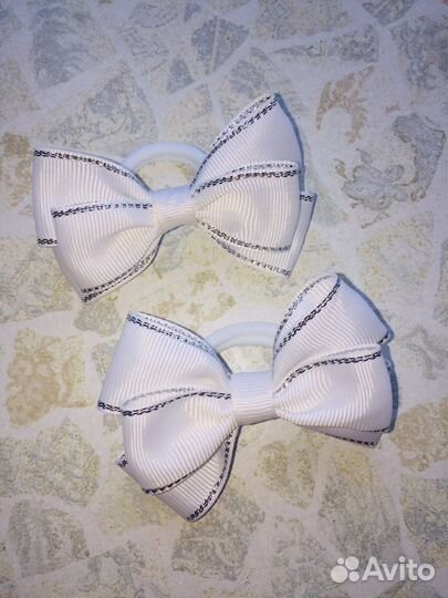 Бантики для волос ручной работы