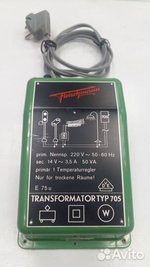 Трансформатор fleischmann 705