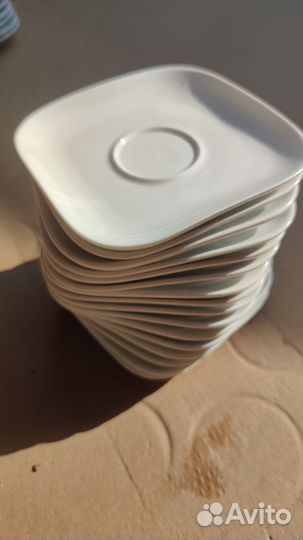 Блюдце, тарелка квадратная, посуда для чая, кофе