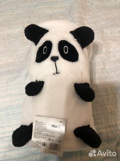 Панда плед детский 75х100