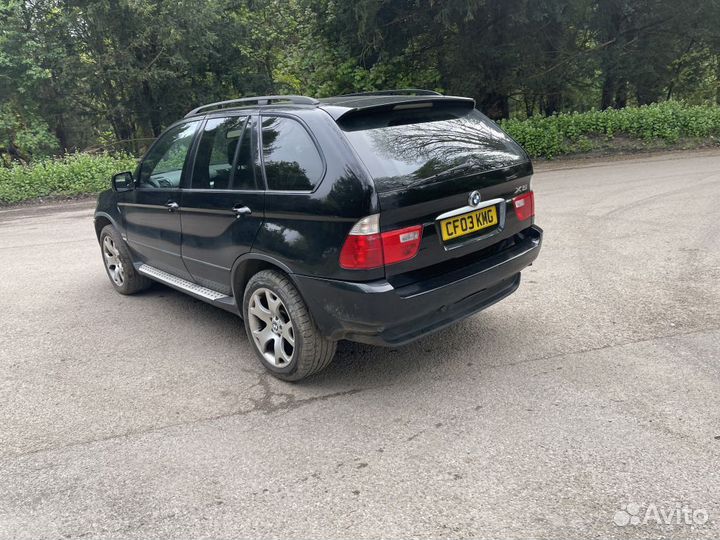 BMW X5 E53 3.0D 2003 из Англии поступила в разбор