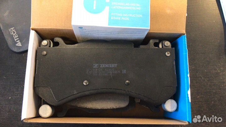 Колодки тормозные передние mercedes benz