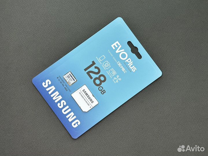 Карта памяти Samsung 128Gb EVO Plus Micro SD