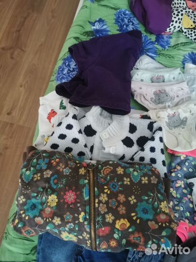 Одежда и обувь для девочки пакетом