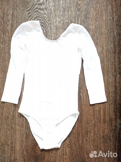 Купальник хлопковый бел 134/140