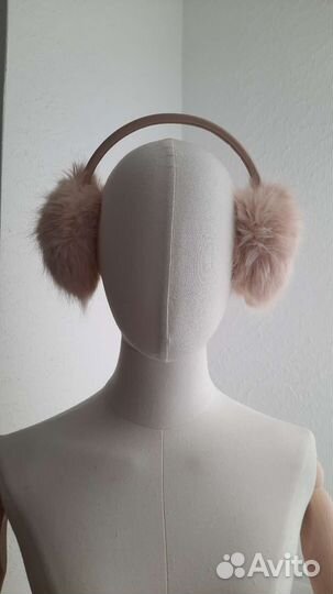 Меховые наушники