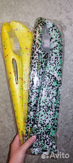 Самолёт метательный планер светящийся 38 см