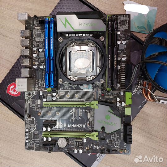 Intel xeon e5-2640 + Huanan +16 gb huper