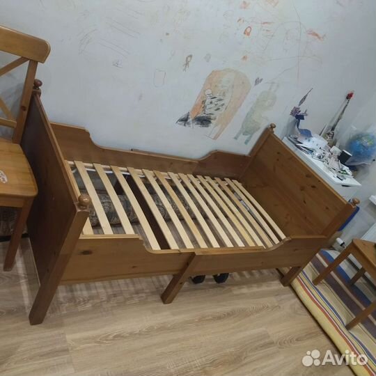 Детская кровать IKEA лексвик