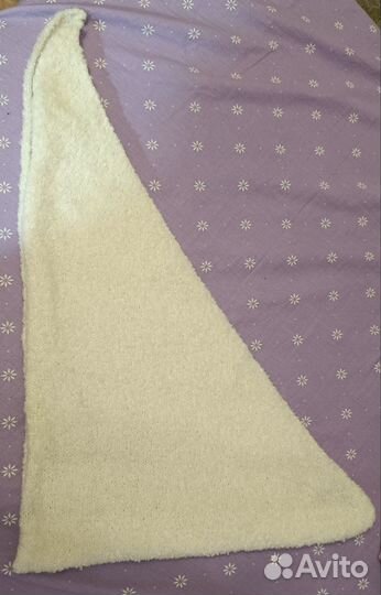 Шарф женский белый - бактус