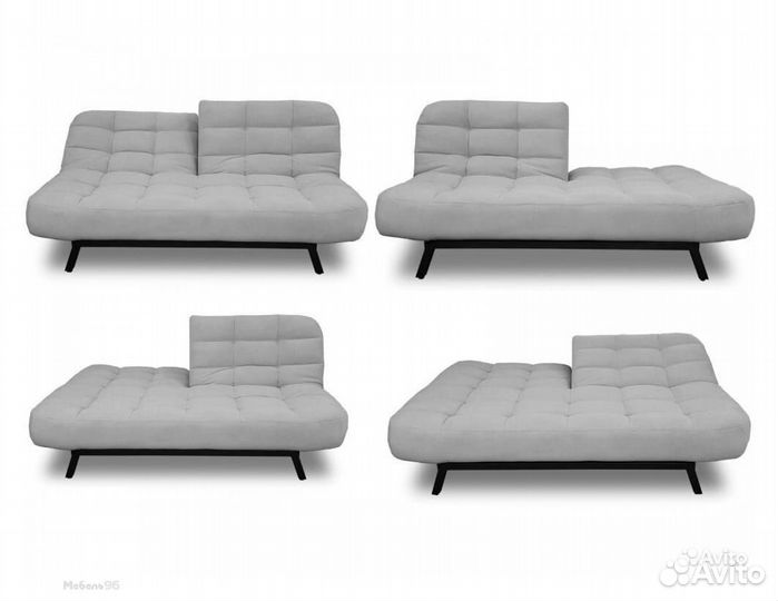 Диван серый Абри Вивальди 07