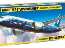 Сборная модель Boeing 787-8 Dreamliner 1/144 +допы