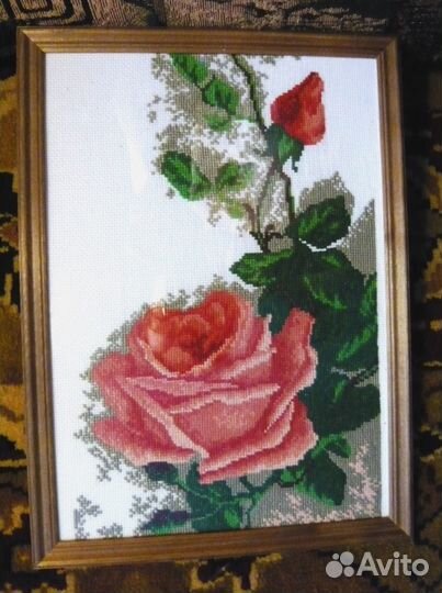 Картина вышитая крестом