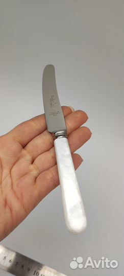 Нож для масла имитация перламутра сталь сер. XX в