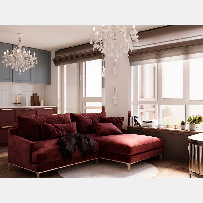 1-к. квартира, 41,5 м², 5/12 эт.