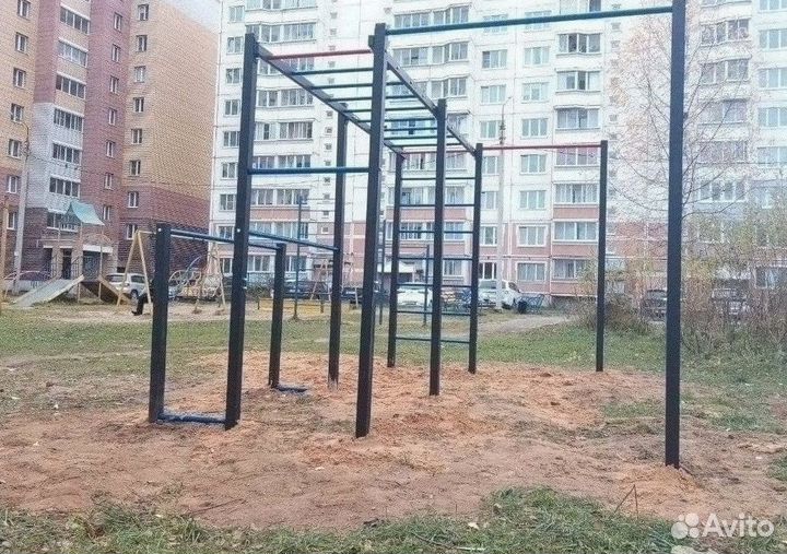 Спортивная площадка воркаут по безналу