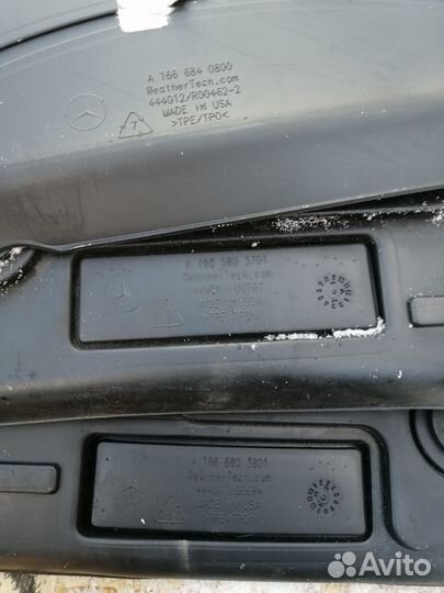 Ковры Mercedes W166