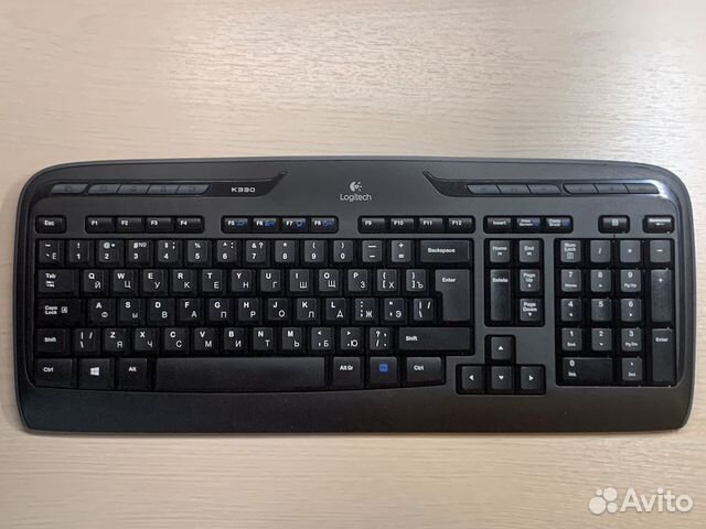 Беспроводная клавиатура Logitech K330 купить в Москве | Электроника | Авито