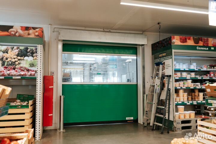 Скоростные рулонные ворота PVH в различных цветах