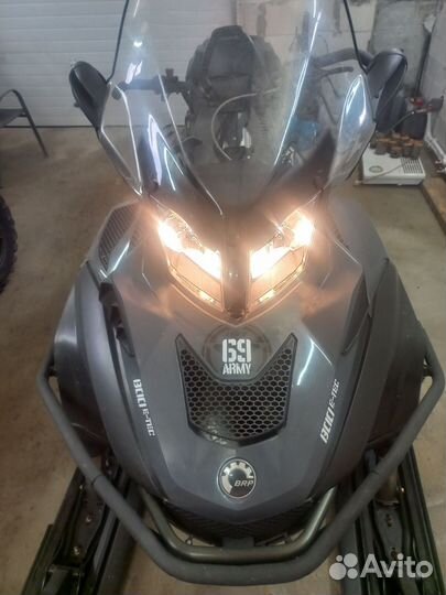 Снегаход BRP Lynx 69 yeti army L TD 800R etec