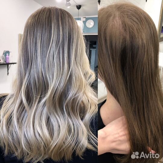 Сложное окрашивание волос,Airtouch,Стилистколорист