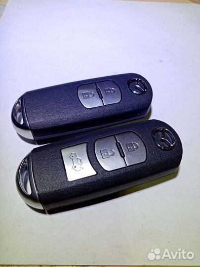Mazda смарт ключ с безключевым доступом