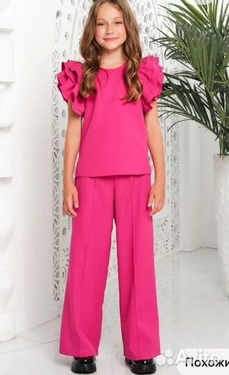 Нарядный костюм для девочки р. 40