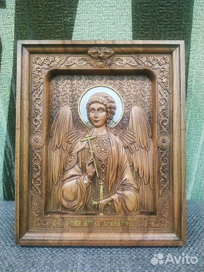 Икона резная 
