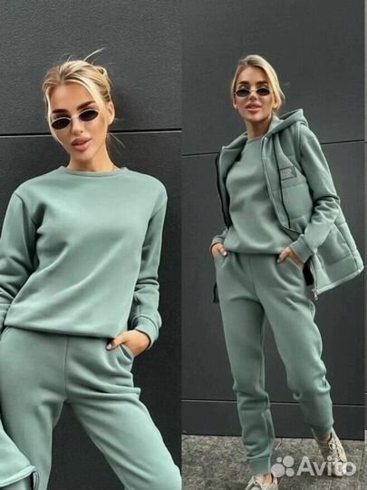 Флисовый костюм тройка