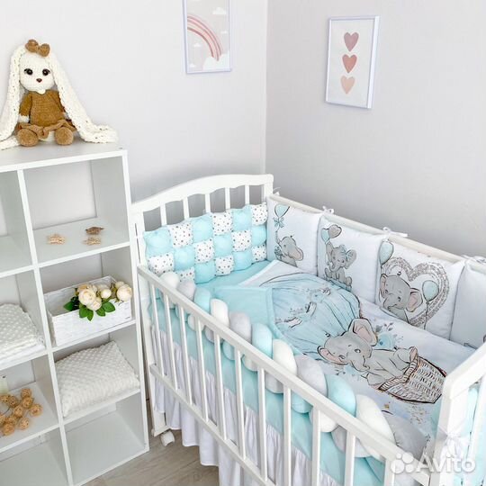 Комплект в детскую кроватку (под заказ)