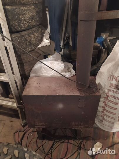 Печь буржуйка в гараж