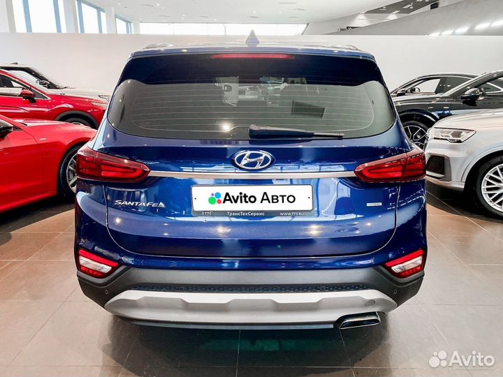 Hyundai Santa Fe 2.4 AT, 2019, 93 000 км