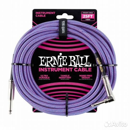 Кабель инструментальный Ernie Ball 6069