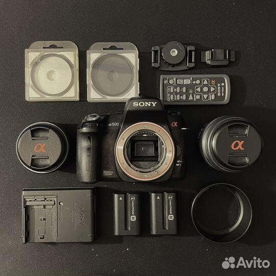 Sony dslr-A500 комплект