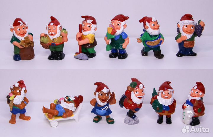 Гномы - 12 месяцев 1994 год. Германия. Киндер